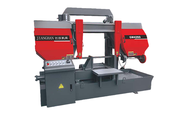 南朗镇GW4260双柱龙门卧式带锯床