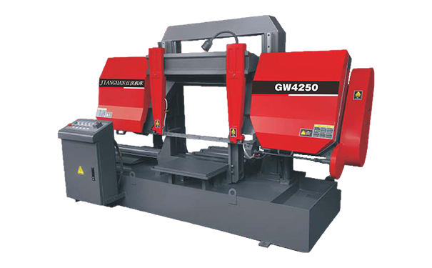 南朗镇GW4250双柱龙门卧式带锯床